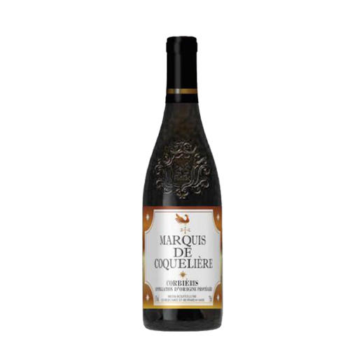 雄鸡库凯侯爵科比耶干红葡萄酒750ml 单瓶/6支装 商品图0