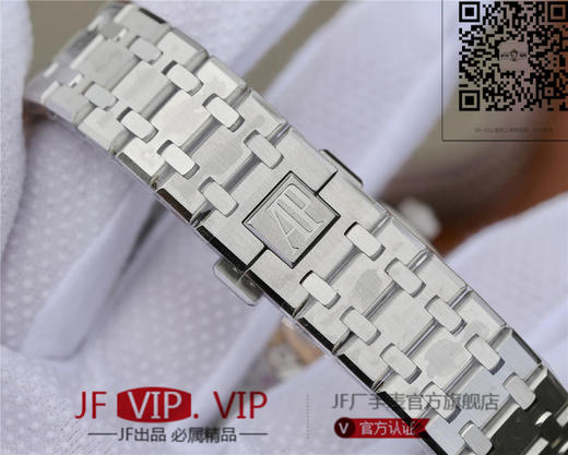 OM爱彼皇家橡树15400系列 原版1-1开模。男士腕表，精钢表带，自动机械机芯，透底 商品图9