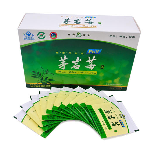 张家界特产茅岩莓茶 袋泡茶 茅岩莓茶 2g*60小袋/盒 商品图3