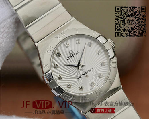 TW欧米茄女款星座系列27mm石英腕表 ，每个零件都是原装一比一开模 商品图3