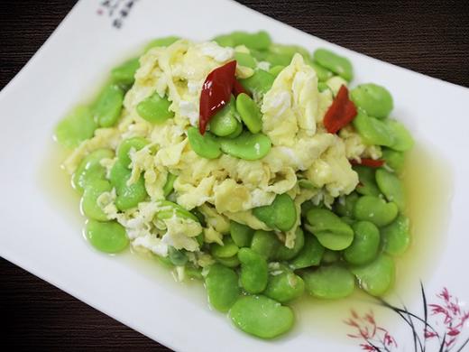 蚕豆米炒鸡蛋 商品图0