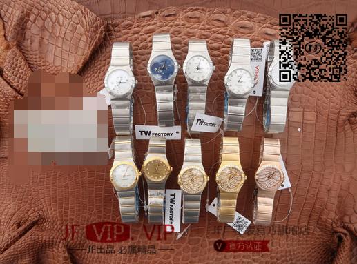 TW欧米茄女款星座系列27mm石英腕表 ，每个零件都是原装一比一开模 商品图9