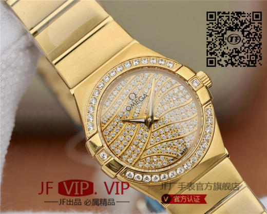 TW欧米茄女款星座系列27mm石英腕表 ，每个零件都是原装一比一开模 商品图4