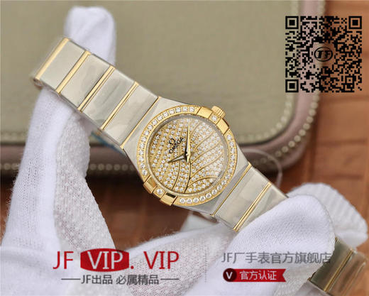 TW欧米茄女款星座系列27mm石英腕表 ，每个零件都是原装一比一开模 商品图2