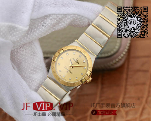 TW欧米茄女款星座系列27mm石英腕表 ，每个零件都是原装一比一开模 商品图3