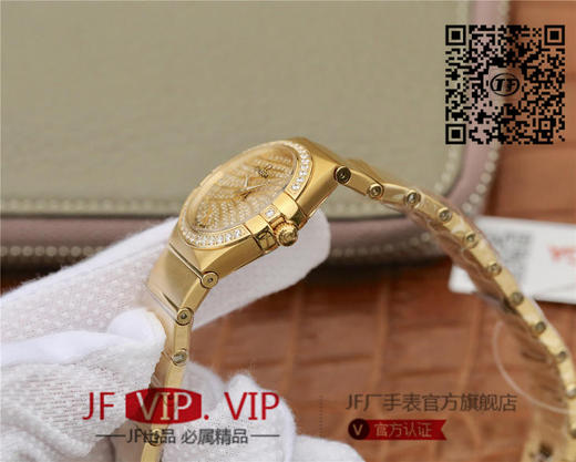 TW欧米茄女款星座系列27mm石英腕表 ，每个零件都是原装一比一开模 商品图6