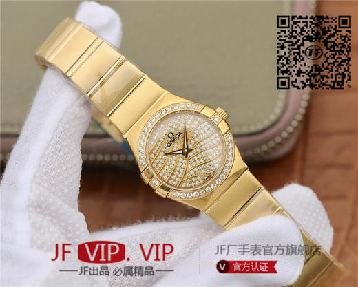 TW欧米茄女款星座系列27mm石英腕表 ，每个零件都是原装一比一开模 商品图2