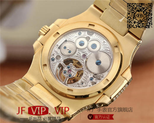 R8PATEK PHILIPPE百达翡丽满天星钢带到货。这款豪华百达翡丽陀飞轮腕表独特及富有魅力的设计，是展现完美工艺的升华之作，是成功人士的象征 商品图8