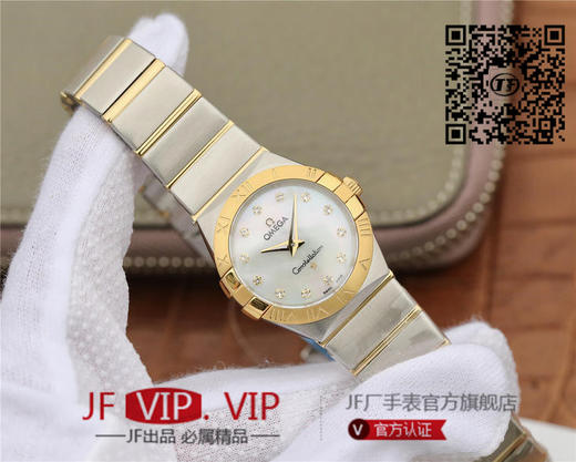 TW欧米茄女款星座系列27mm石英腕表 ，每个零件都是原装一比一开模 商品图3