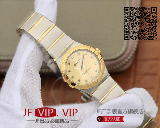 TW欧米茄女款星座系列27mm石英腕表 ，每个零件都是原装一比一开模 商品图2