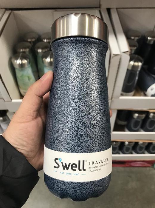 Swell保温保冷随行杯（470毫升）翡翠绿/大理石纹/夜空灰 三色可选 温哥华直邮 商品图1