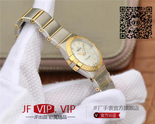 TW欧米茄女款星座系列27mm石英腕表 ，每个零件都是原装一比一开模 商品图6