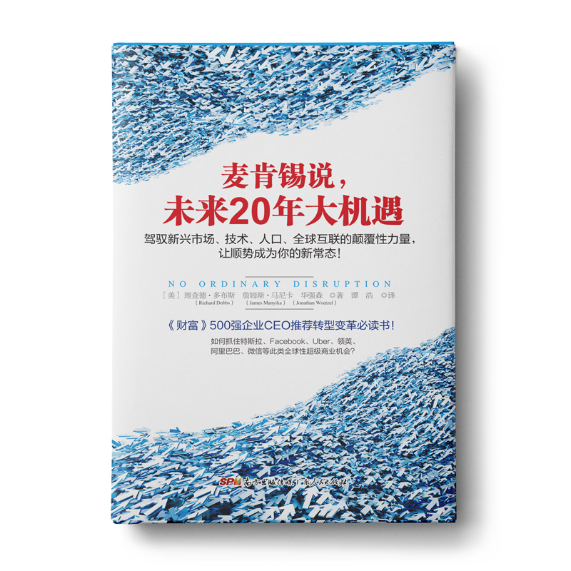 麦肯锡说，未来20年大机遇：驾驭新兴市场、技术、人口、全球联系的颠覆性力量，让顺势成为你的新常态！（《财富》500强企业CEO推荐）