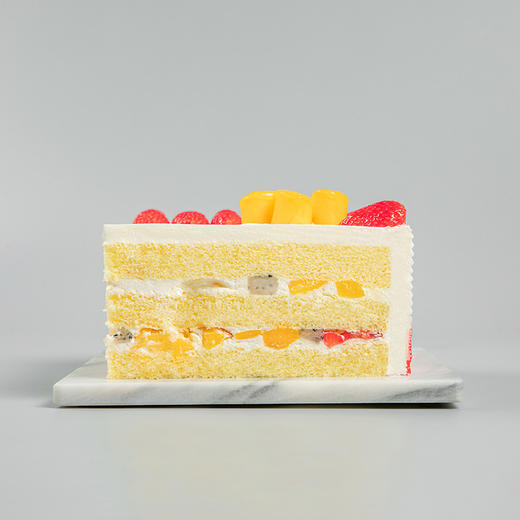 花团锦簇12磅--欢聚时刻，花果相伴 适合31~35人食用 庆典大蛋糕（惠州） 商品图1