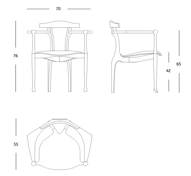 silla gaulino 椅子【barcelona design】| 一度一览