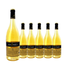 整箱特惠装   奥莫斯-妮默山肩白葡萄酒 Arome Costiere de Nimes blanc   750ml*6