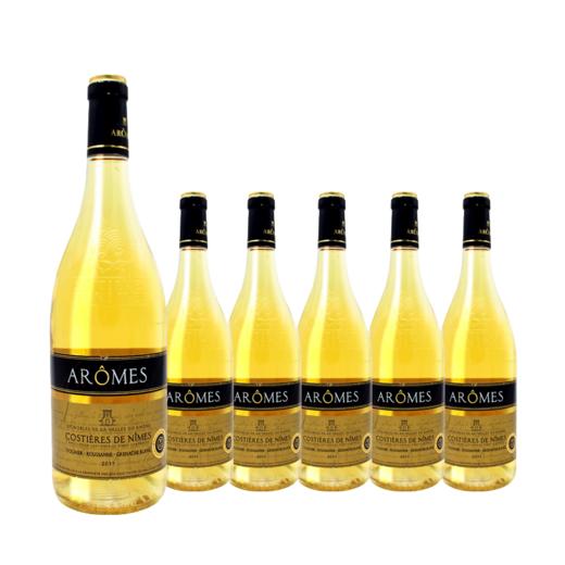 整箱特惠装   奥莫斯-妮默山肩白葡萄酒 Arome Costiere de Nimes blanc   750ml*6 商品图0