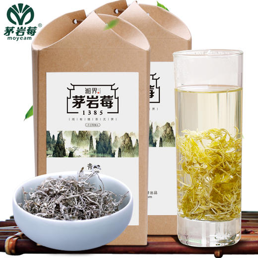 茅岩莓茶 张家界莓茶茅岩莓养生茶嫩叶芽尖土家甘露120g*2盒 商品图0