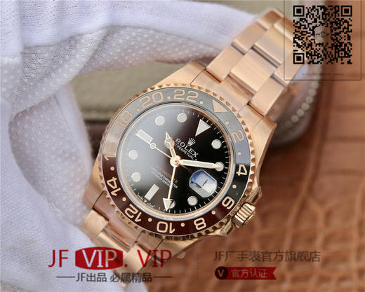 EW劳力士水鬼【GMT-Master II 】是劳力士zui热卖的表款之一 搭配真陶瓷圈口铂金字体 2836机芯质量稳定可靠 直径40mm  原装一比一开发 商品图2
