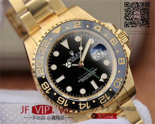 EW劳力士水鬼【GMT-Master II 】是劳力士zui热卖的表款之一 搭配真陶瓷圈口铂金字体 2836机芯质量稳定可靠 直径40mm  原装一比一开发 商品图3