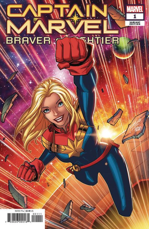 变体 惊奇队长 Captain Marvel Braver & Mightier 商品图0