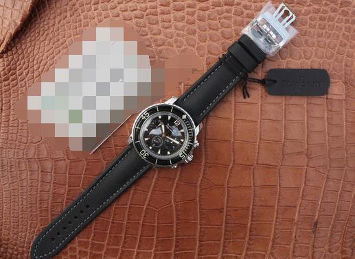 OM宝珀五十噚5085F上市，经典复刻 噚者无疆 铁血硬汉 天生爆款 chaoji夜光 宽厚的表壳设计 优美的蓝宝石表圈 遇见即时故事 拥有更显传奇 商品图1