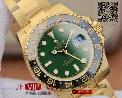 EW劳力士水鬼【GMT-Master II 】是劳力士zui热卖的表款之一 搭配真陶瓷圈口铂金字体 2836机芯质量稳定可靠 直径40mm  原装一比一开发 商品图3