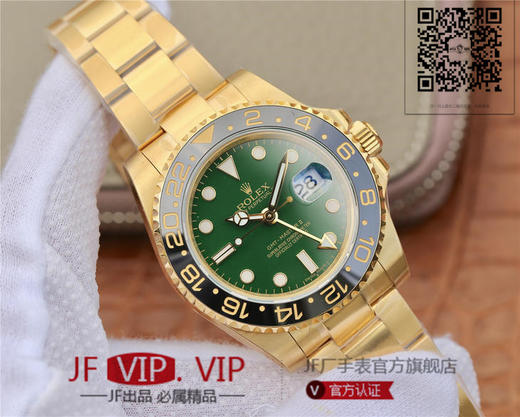 EW劳力士水鬼【GMT-Master II 】是劳力士zui热卖的表款之一 搭配真陶瓷圈口铂金字体 2836机芯质量稳定可靠 直径40mm  原装一比一开发 商品图1