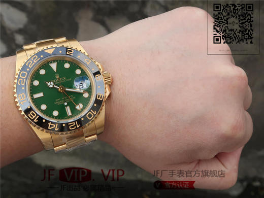 EW劳力士水鬼【GMT-Master II 】是劳力士zui热卖的表款之一 搭配真陶瓷圈口铂金字体 2836机芯质量稳定可靠 直径40mm  原装一比一开发 商品图10