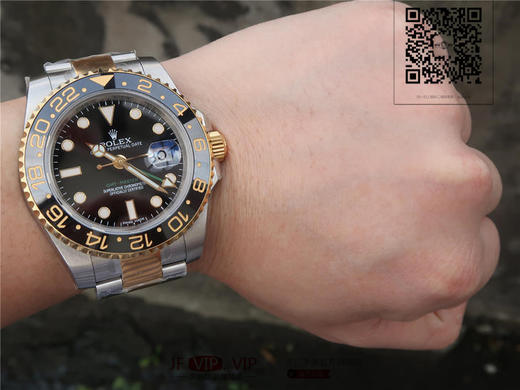 EW劳力士水鬼【GMT-Master II 】是劳力士zui热卖的表款之一 搭配真陶瓷圈口铂金字体 2836机芯质量稳定可靠 直径40mm 原装一比一开发 商品图10