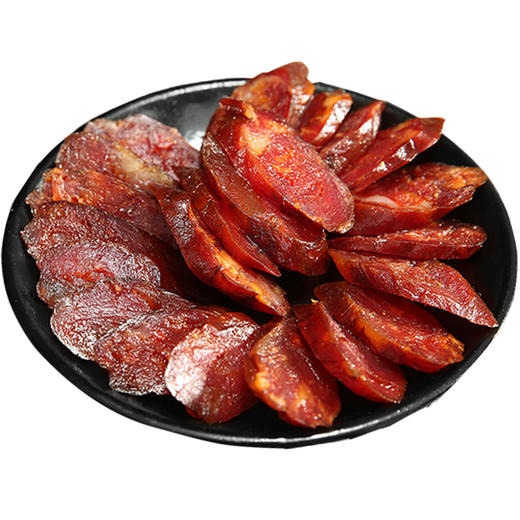 五花腊肉500g+腊香肠500g 柴火烟熏五花腊肉湖南特产湘西土家腌肉土猪肉自制腊香肠 商品图1