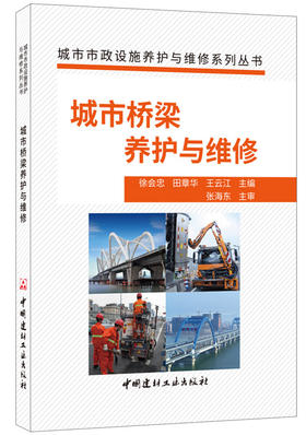 【正版现货】城市桥梁养护与维修 城市市政设施养护与维修系列丛书 中国建材工业出版社