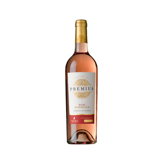 整箱特惠装  法国原瓶进口红酒 普莱密斯庄园桃红葡萄酒 Premius Rose 750ml*6 商品图1