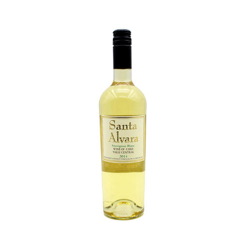 智利桑塔奥拉苏伟浓白葡萄酒 Santa Alvara Sauvignon Blanc 750ml【2017】 商品图1