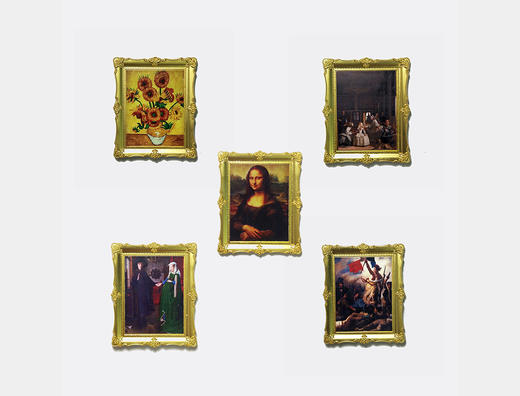 【磁贴款】联邦走马文艺磁贴【名画系列1】 商品图0