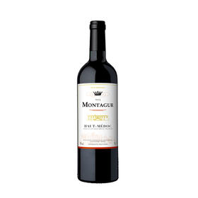 法国原瓶进口红酒 梦德娇梅铎克红葡萄酒 Montagure Haut Medoc 单支装750ml