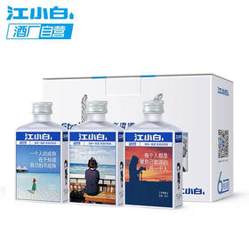 江小白白酒40度100ml*12瓶粮食酒高粱酒小瓶酒语录表达小酒整箱