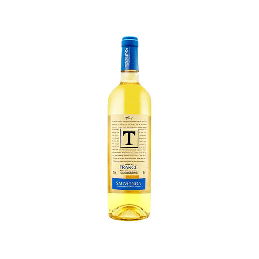 法国原瓶进口白葡萄酒 泰妮丝苏维浓干白葡萄酒 Tanins Sauvignon Blanc 单支装750ml【2012】 商品图1