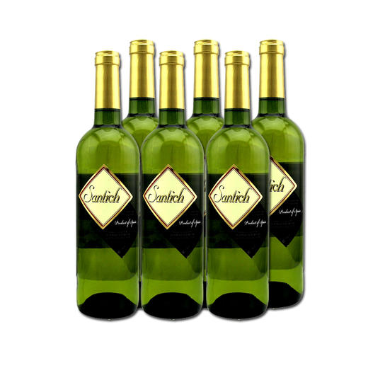 珊蒂诗干白葡萄酒750ml 单瓶/整箱 商品图1