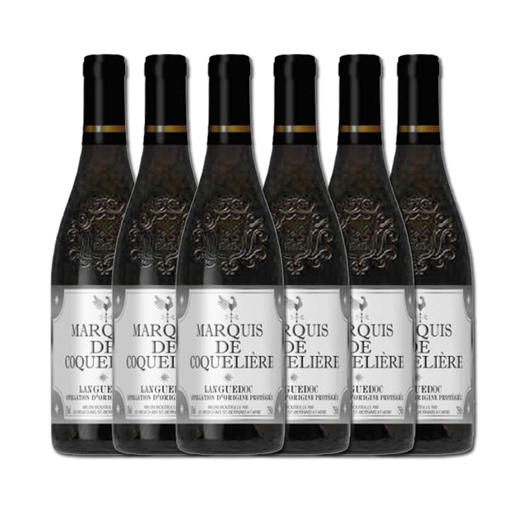 雄鸡库凯侯爵朗格多克干红葡萄酒750ml 商品图1