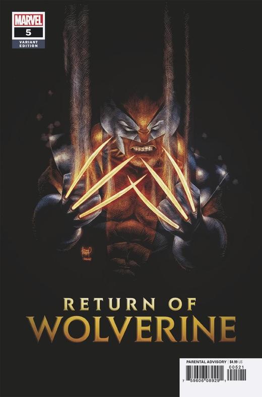 金刚狼归来 主刊 Return Of Wolverine（2018）变体 商品图1