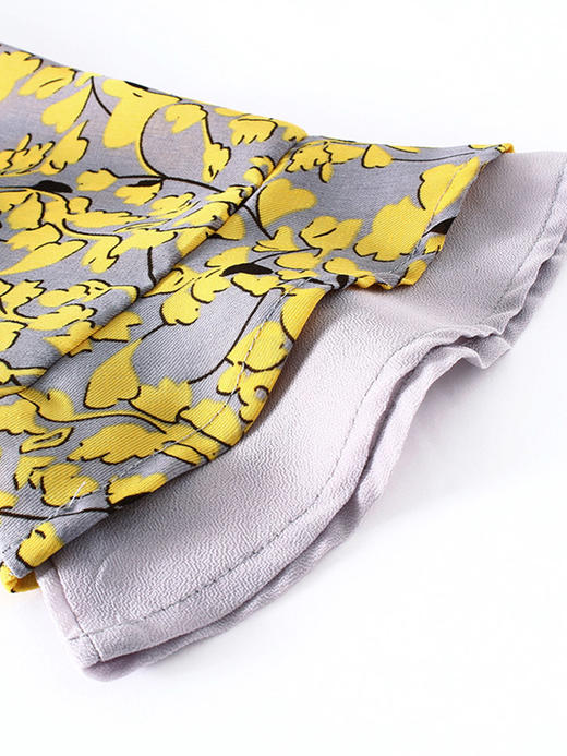 迪葵纳中年妈妈装裤子2019夏装新款两件套中老年女装套装FQ7345莜 商品图3