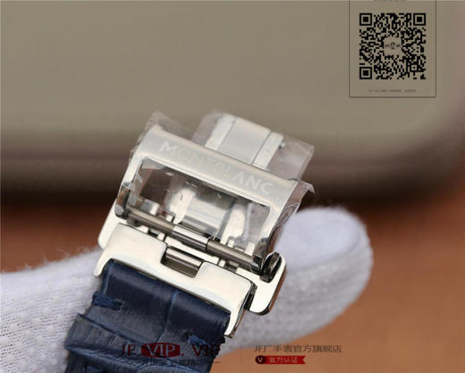 万宝龙明星leagcy璀璨星耀月相盘 直径42mm厚度10mm 淬火工艺蓝钢针，重金打造，Pelletteria意大利牛皮+三重折叠，日本进口9015改造MB 29.14机芯 商品图9