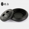 中盛画材 砚台带盖罗纹砚4寸砚台文房四宝端砚 毛笔用品圆形墨盒 商品缩略图0
