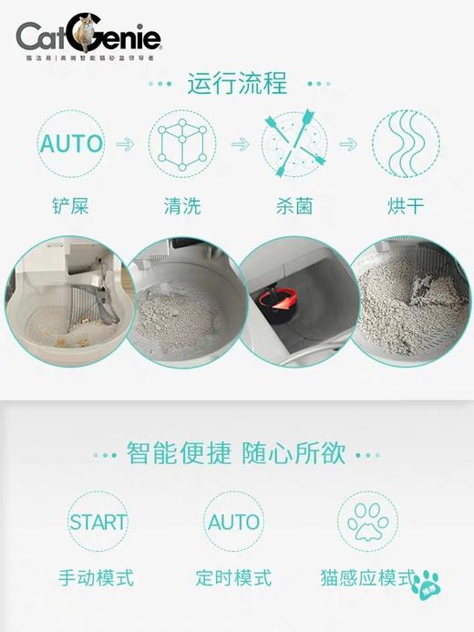 猫洁易Cat Genie全自动智能猫厕所 半封闭基础款 商品图1