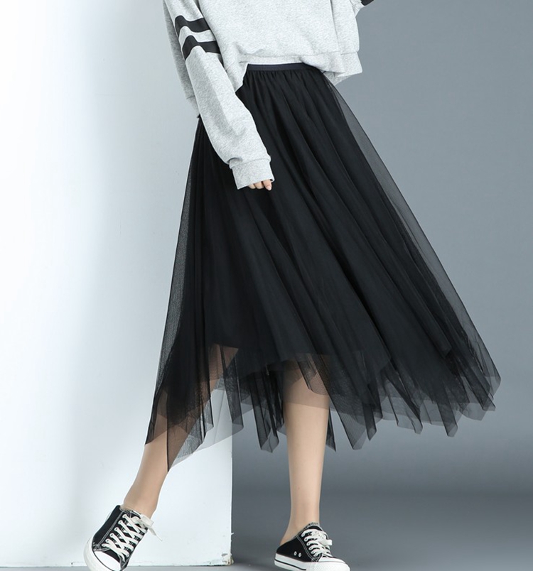 裁缝学苑 aw21不规则百褶裙仙女裙1:1实物服装纸样剪裁图牛皮纸样