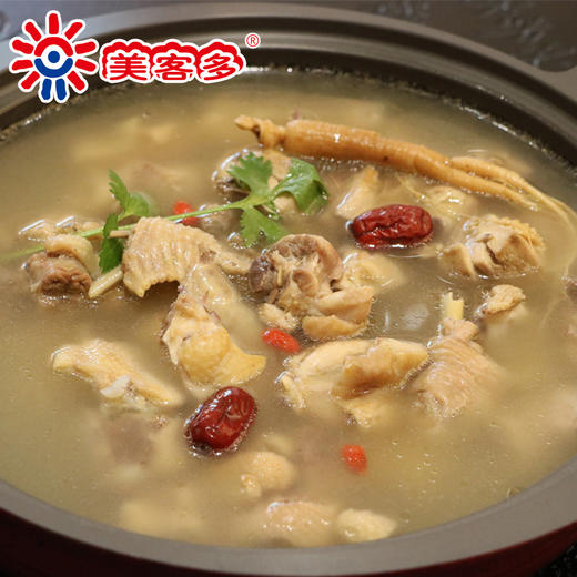 美客多 参鸡汤 480g 方便速食 加热即食 韩式滋补鸡汤 1人份 袋装滋补品 包邮 商品图2