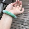 清爽雕花绿手镯 商品缩略图4