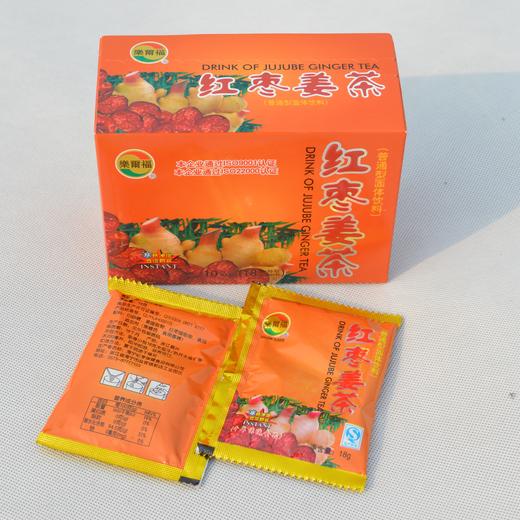 乐尔福 红枣姜茶 速溶姜茶 男女老少 四季皆宜 健康饮品 18g*10袋 商品图0