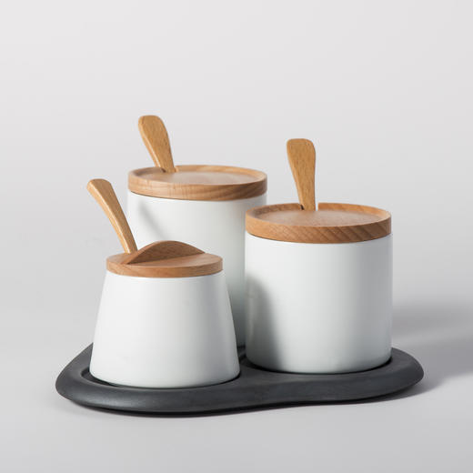 《灶味》陶瓷调味罐 | 让灶台的古老文化与现代美食相结合 商品图0